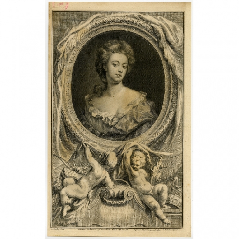 Sarah Dutchess of Marlborough - Houbraken (c.1750)