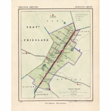 Antique Town Plans of Holland - Buy maps of Holland | Map Store (5 ...