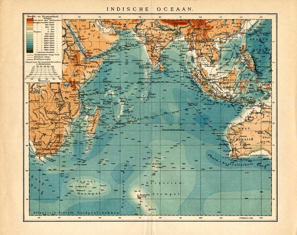 old ocean maps