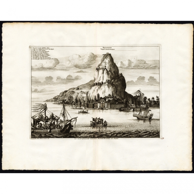 Pl.19 Panorama Vreugdenberg - Van der Aa (1725)