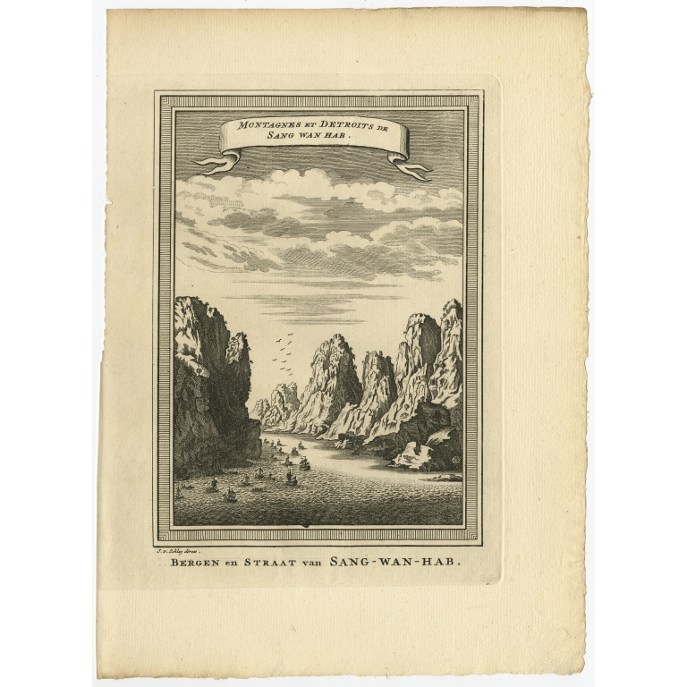 Montagnes et Detroits de Sang Wan Hab II - Van Schley (1750)