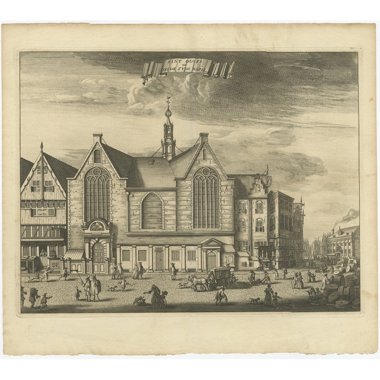 Sint Olofs nu Oude Zyds Kapel - Commelin (c.1765)