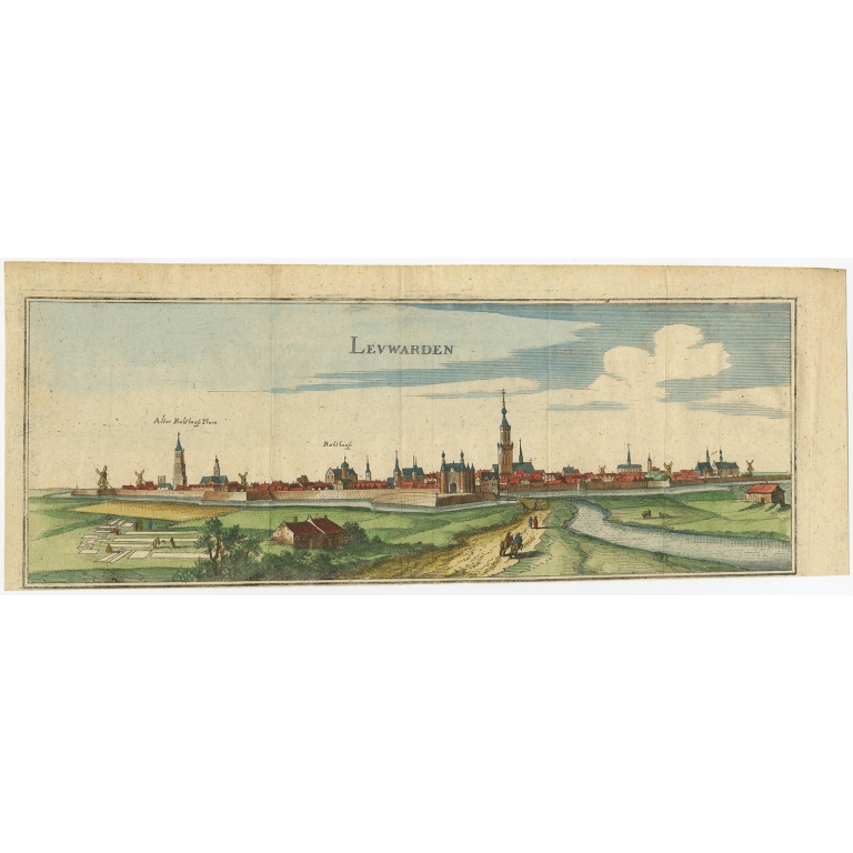 Leuwarden - Merian (c.1630)