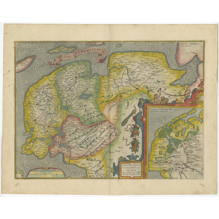 Frisia Occidentalis - Ortelius (1579)
