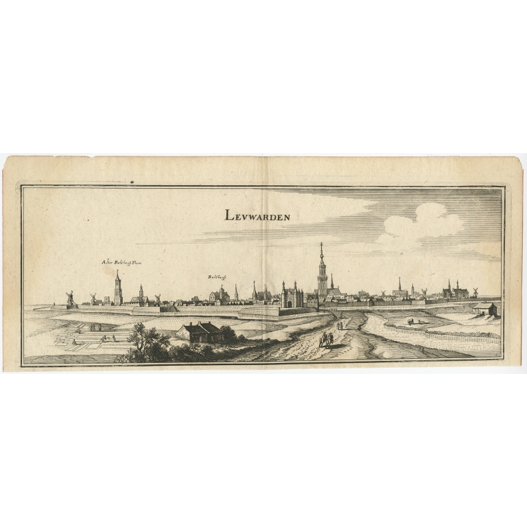 Leuwarden II - Merian (c.1630)