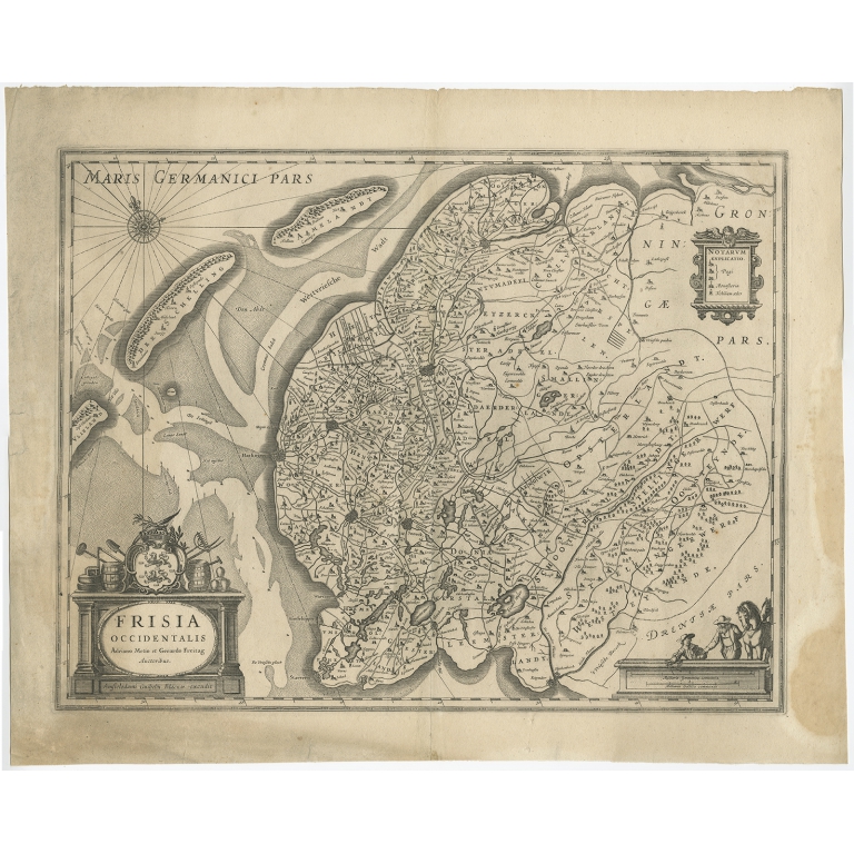 Frisia Occidentalis II - Blaeu (1649)