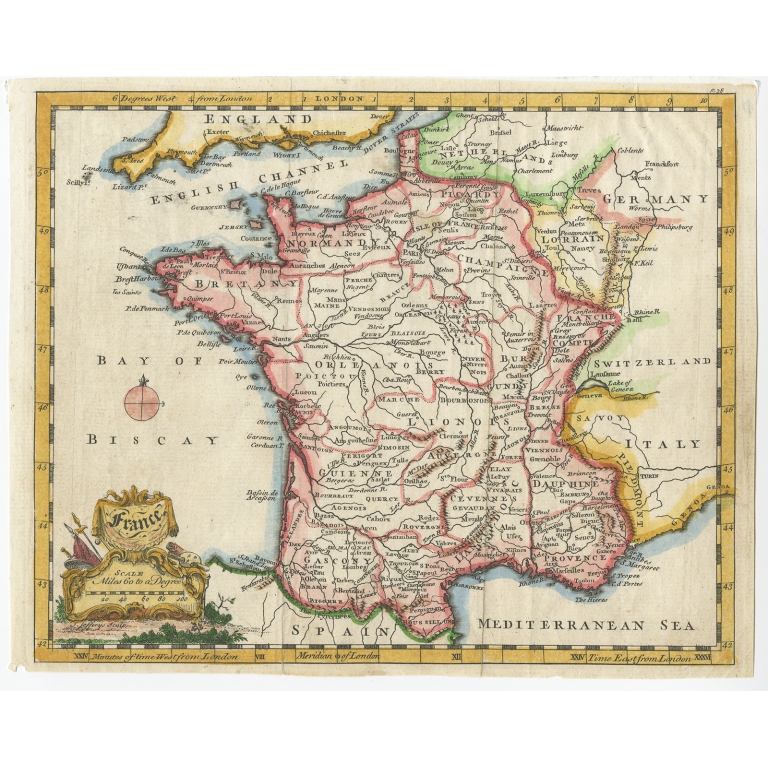 France - Jefferys (c.1756)