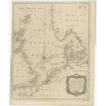 Antique Nautical Charts - Buy Sea Charts | Bartele Gallery - Maps & Prints