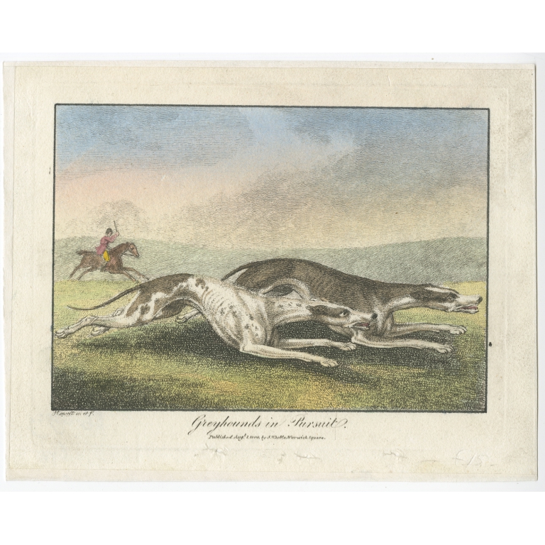 Greyhounds in Pursuit - Howitt (1800)