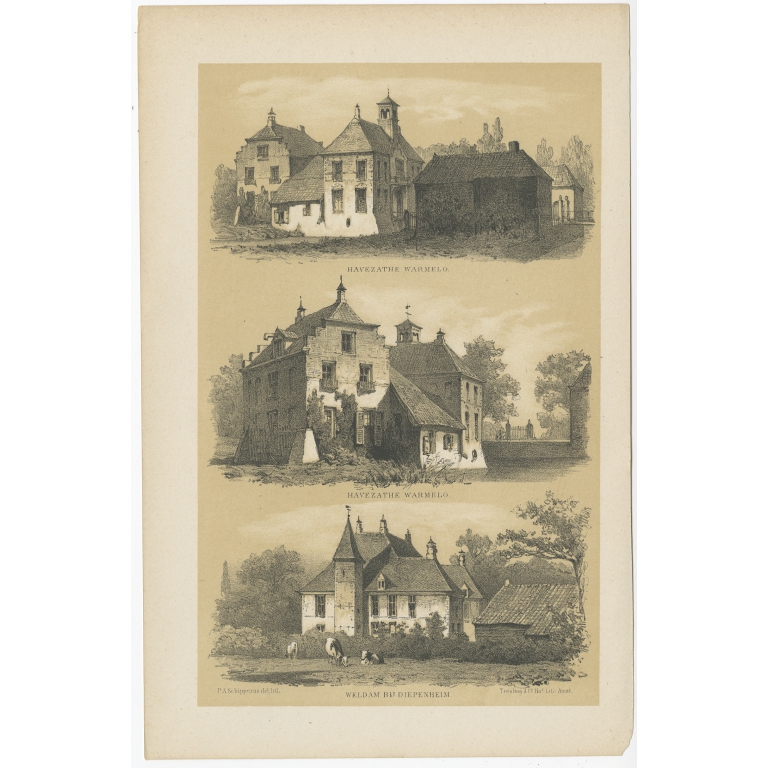 Views of Warmelo and Diepenheim - Craandijk (1888)