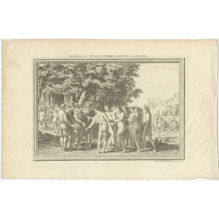 Marina, et autres Femmes (..) - Prevost (c.1750)