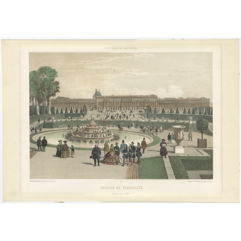 Chateau de Versailles - Charpentier (1861)