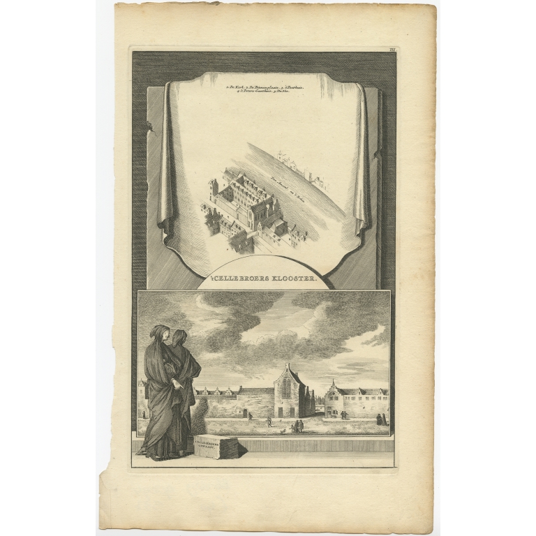 't Cellebroers Klooster - Wagenaar (c.1760)