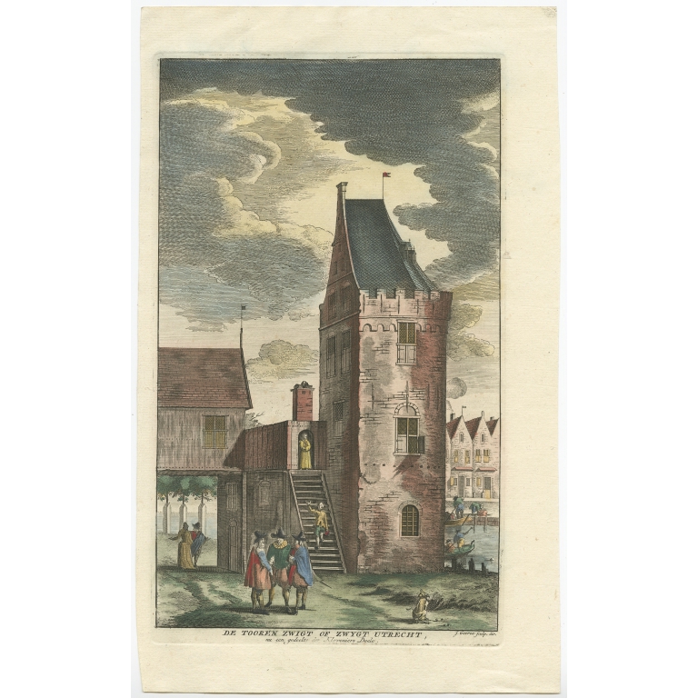 De Tooren Zwigt of Zwygt Utrecht - Goeree (1765)