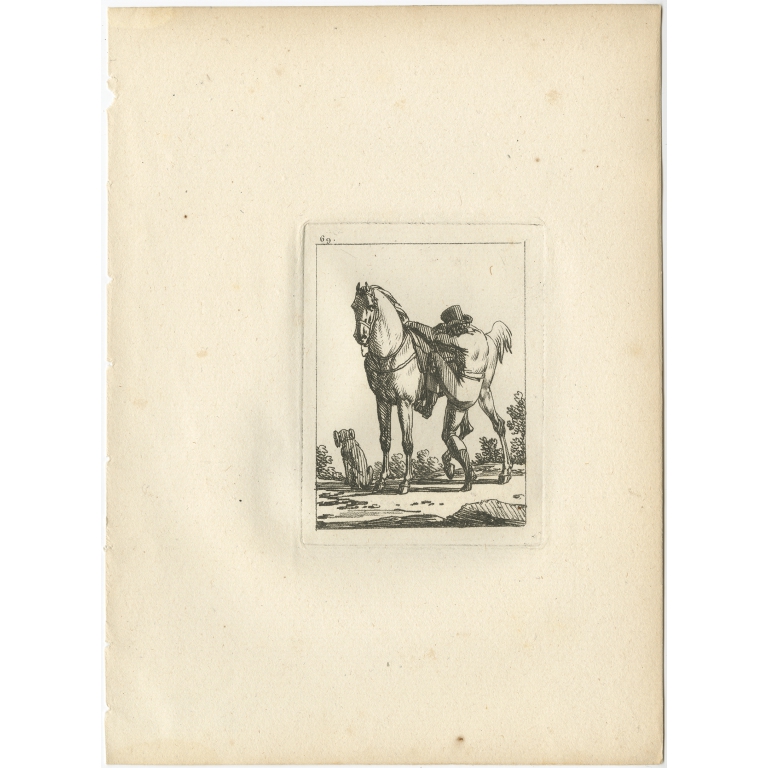 Pl. 69 Horse Etching - Swébach (c.1820)