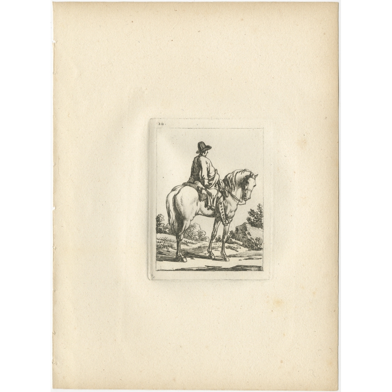 Pl. 10 Horse Etching - Swébach (c.1820)