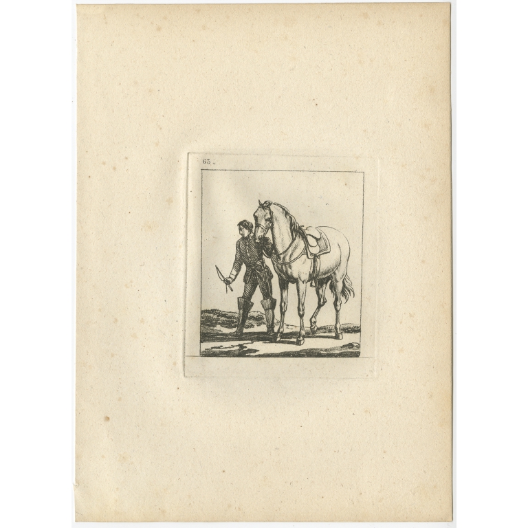 Pl. 63 Horse Etching - Swébach (c.1820)