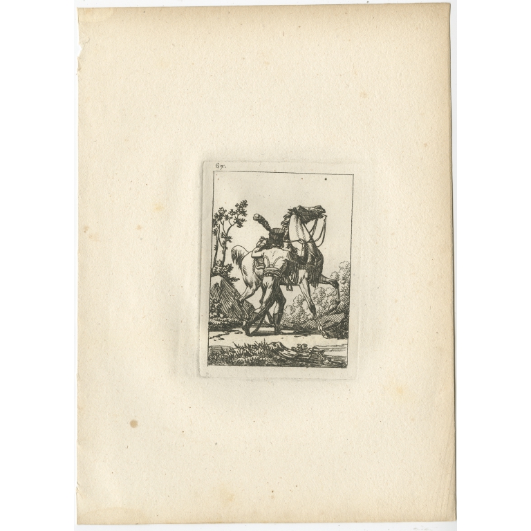 Pl. 67 Horse Etching - Swébach (c.1820)