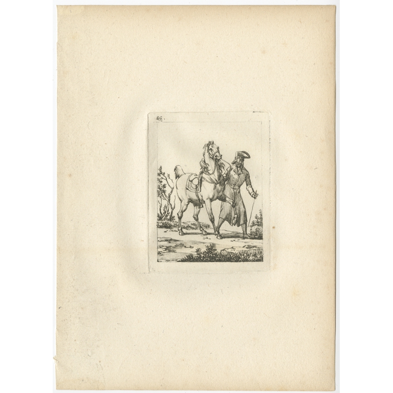 Pl. 66 Horse Etching - Swébach (c.1820)