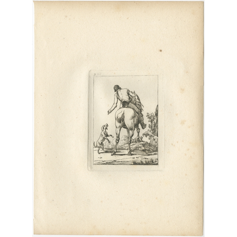 Pl. 9 Horse Etching - Swébach (c.1820)
