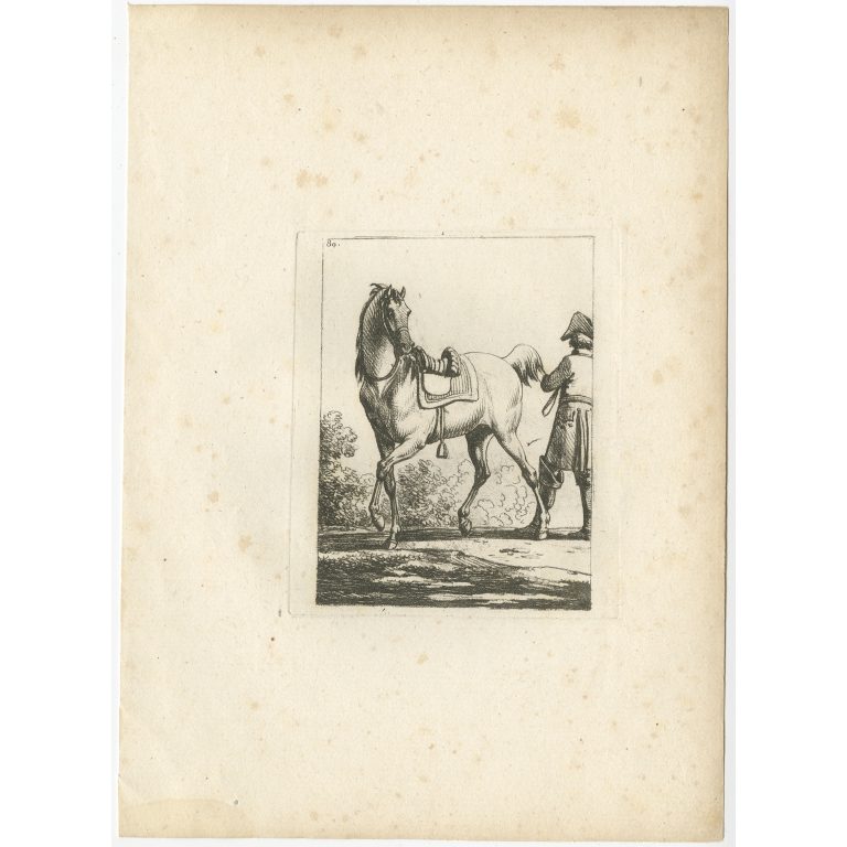 Pl. 89 Horse Etching - Swébach (c.1820)