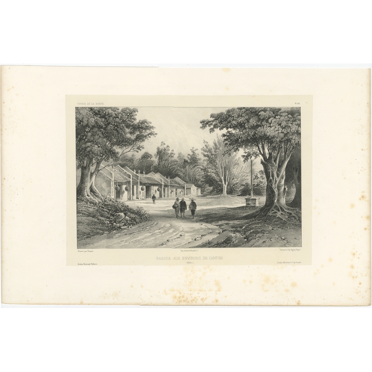 Pagode aux Environs de Canton - Vaillant (c.1850)