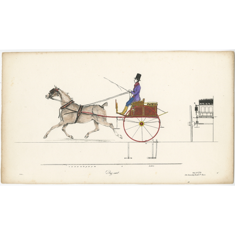 Dog-cart - Decan (c.1830)
