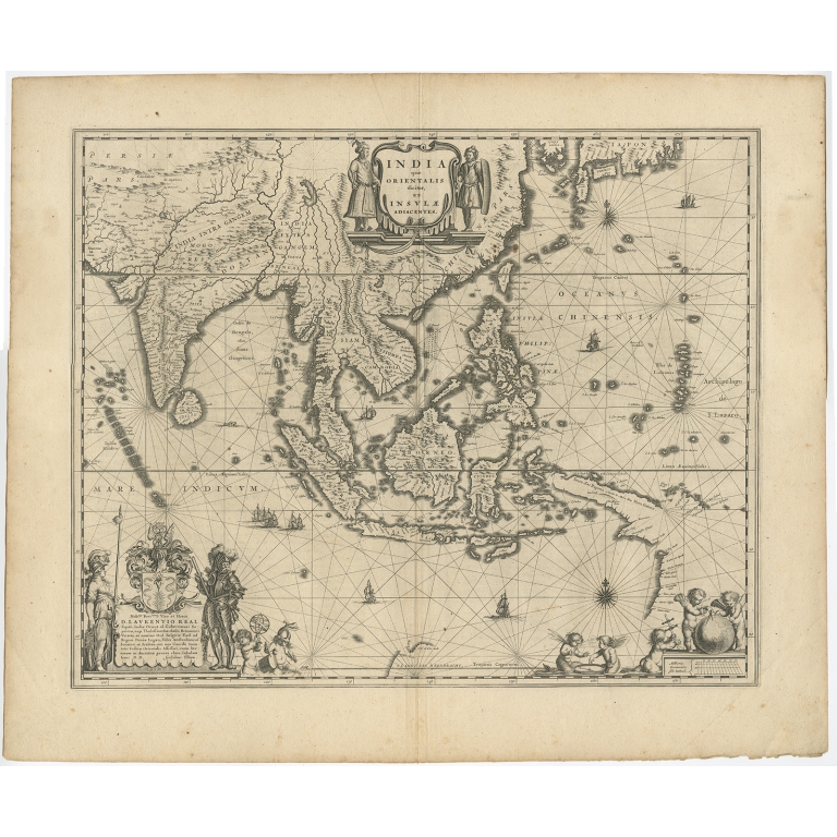 India quae Orientalis - Blaeu (c.1640)