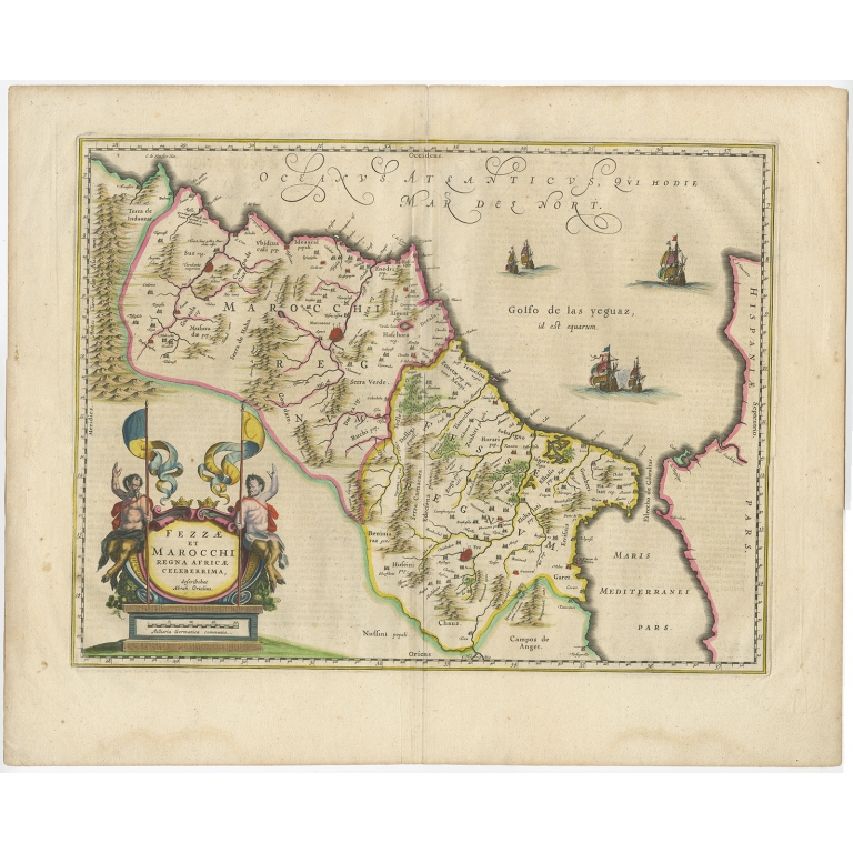 Fezzae et Marocchi - Ortelius (1636)