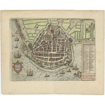 Antique Town Plans of Holland - Buy maps of Holland | Map Store (3 ...