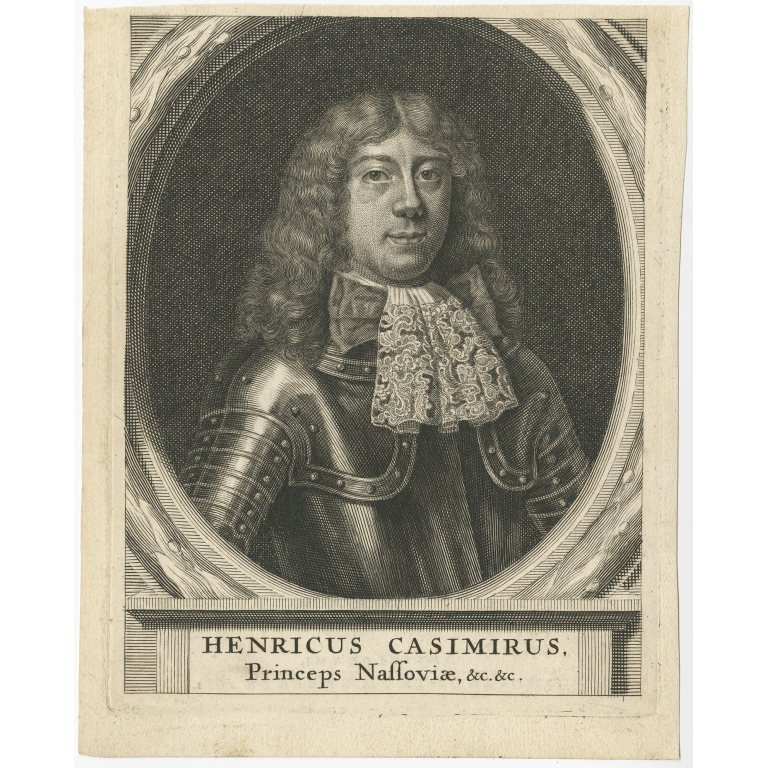 Henricus Casimirus - Munting (1681)