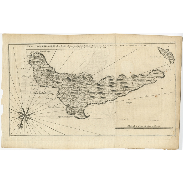 L'Ile de Juan Fernandes (..) - Anonymous (c.1750)