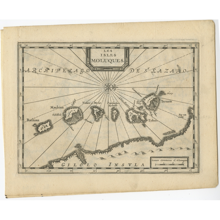 Les Isles Moluques - Van der Aa (1714)