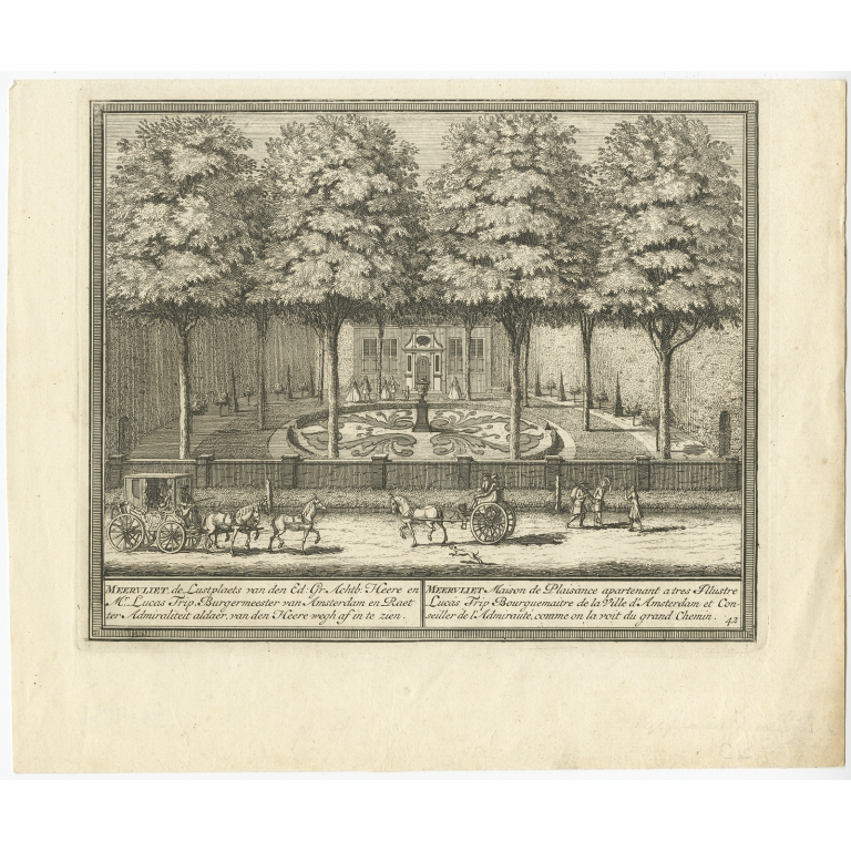 Meervliet, de Lustplaets (..) - De Leth (c.1729)