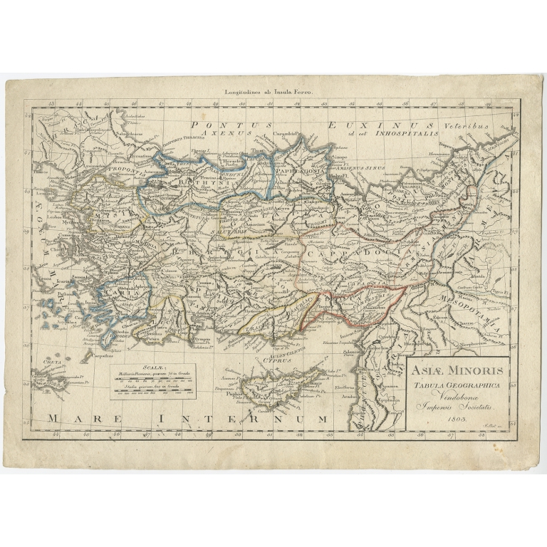 Asiae Minoris - List (1803)