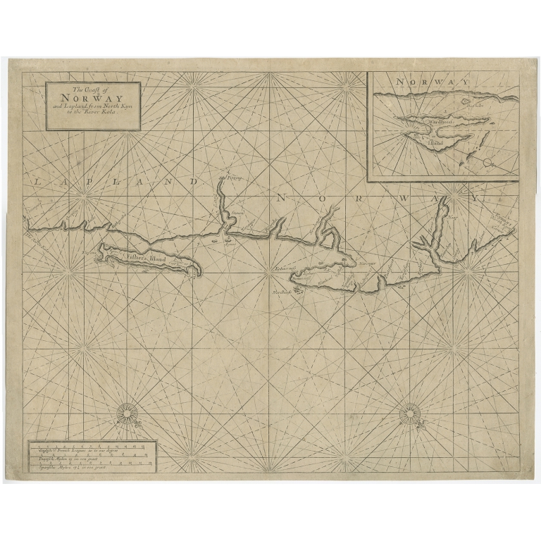 The Coast of Norway (..) - Thornton (1702)