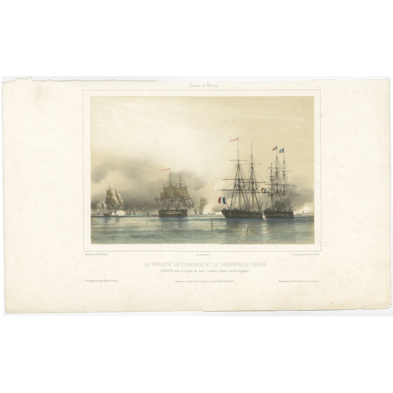 La Fregate La Courageuse (..) - Jeannin (1844)