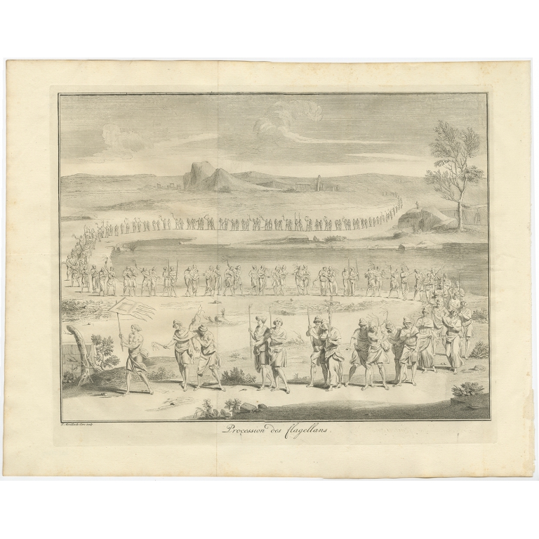 Procession des Flagellans - Morellon (c.1740)