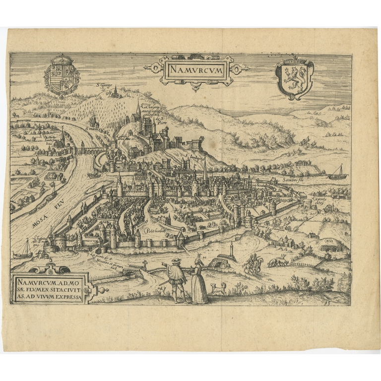Namurcum - Guicciardini (1612)