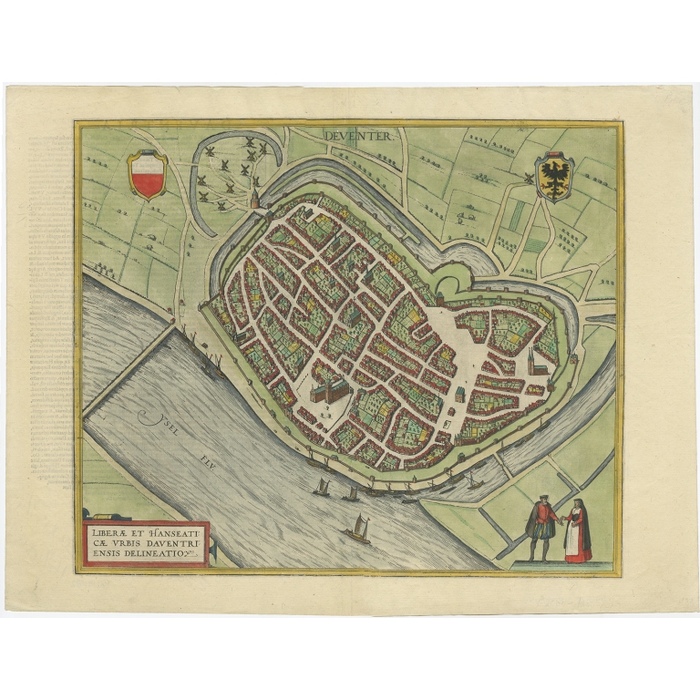 Deventer II - Braun & Hogenberg (1588)