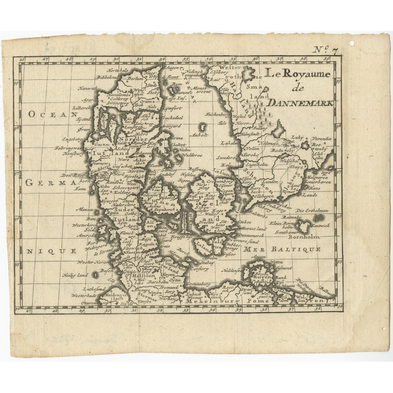 Le Royaume de Dannemark - Bossuet (1755)