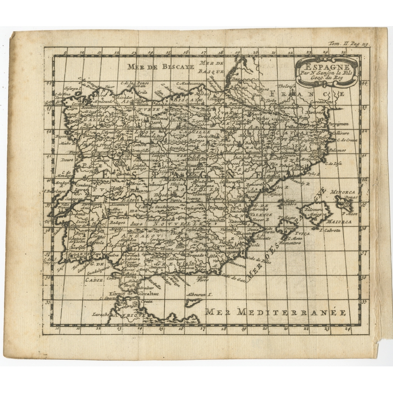 Espagne - Sanson (c.1660)