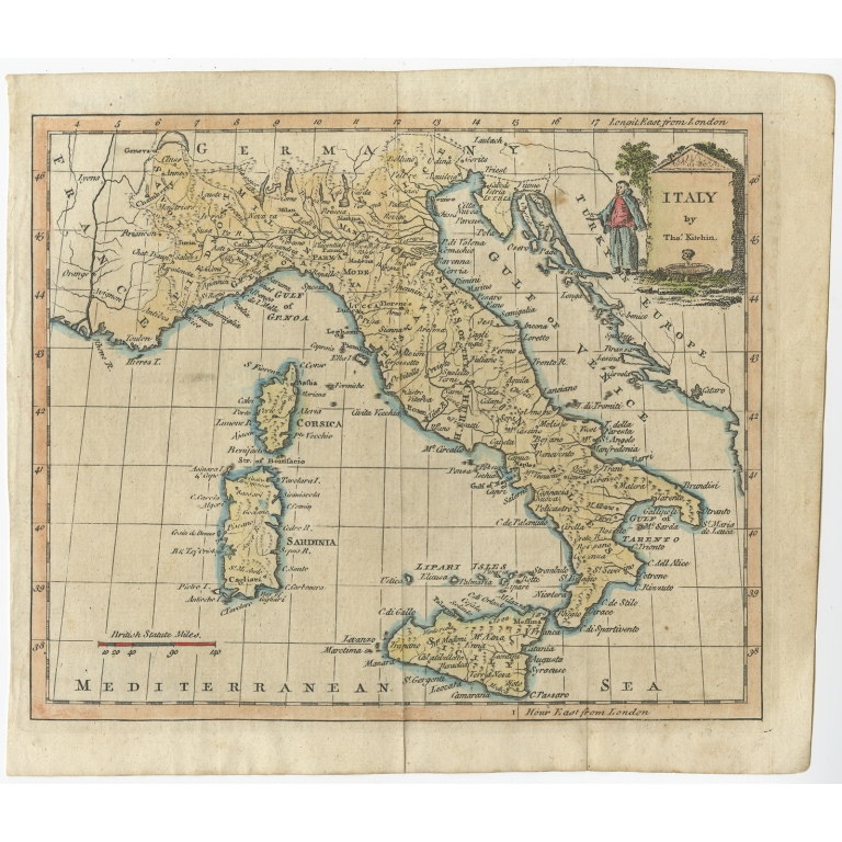 Italy - Kitchin (1770)