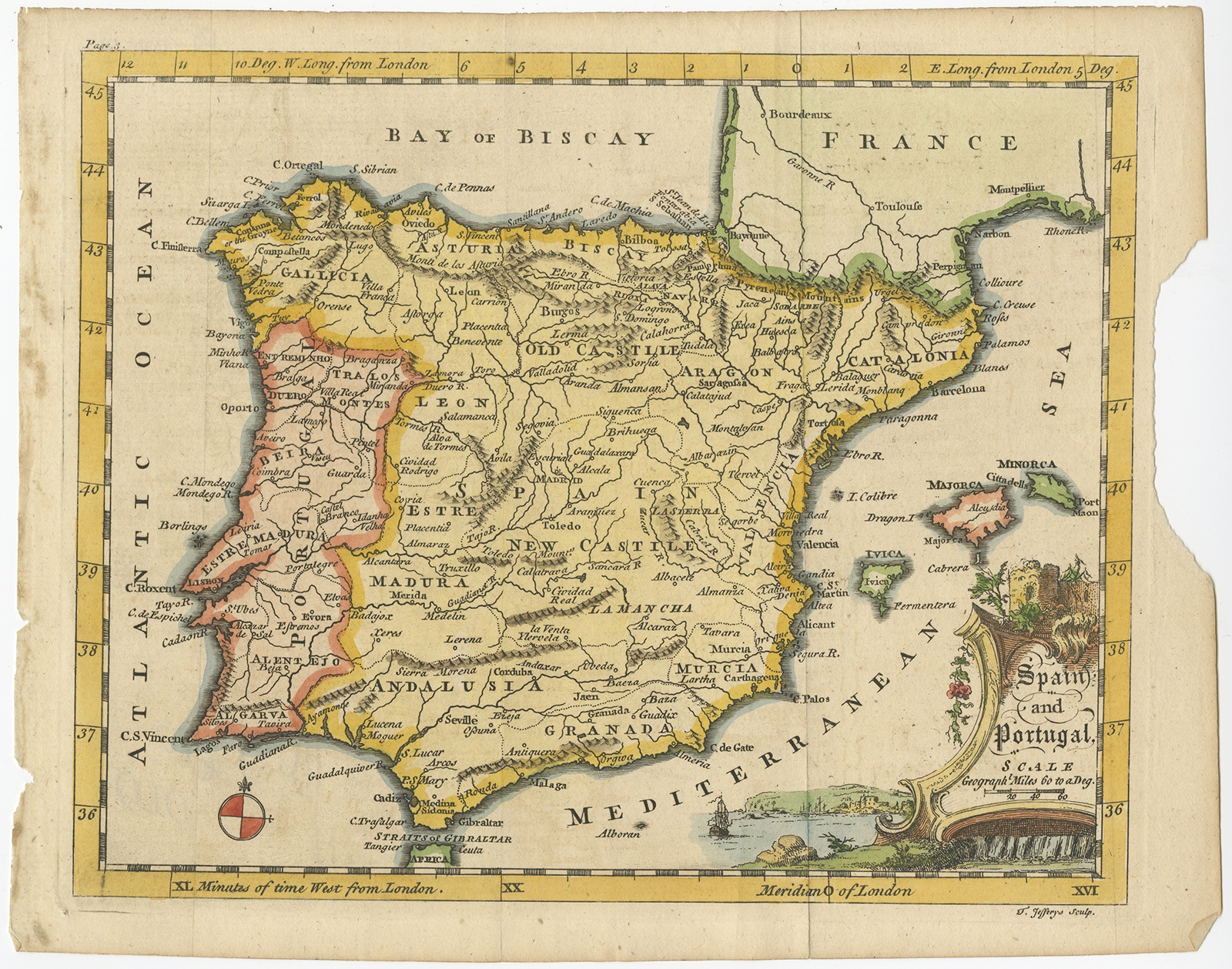 antique-map-of-spain-and-portugal-by-jefferys-c-1755