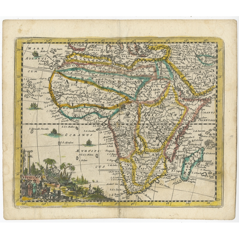 Africae - De Aefferden (c.1725)