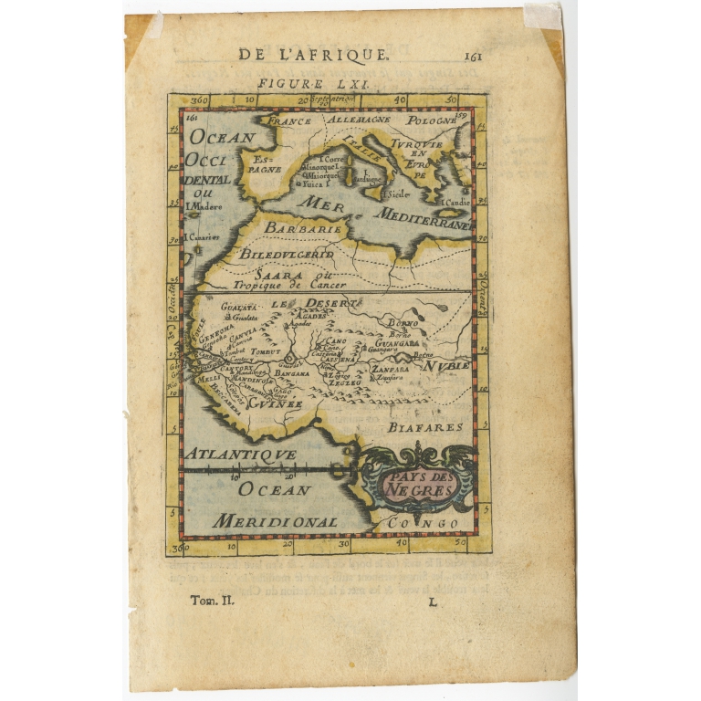 Pays des Negres - Mallet (c.1683)