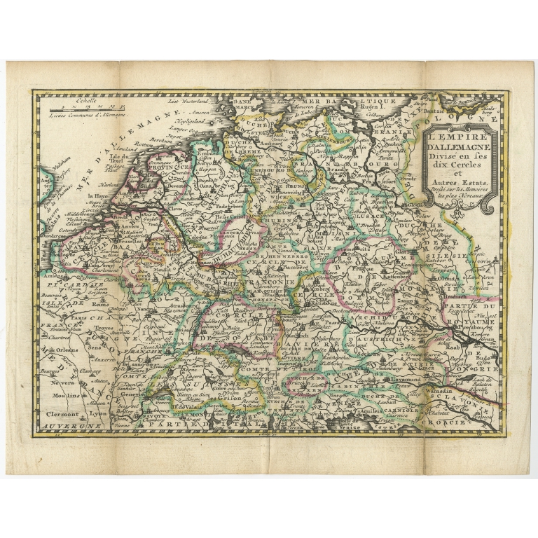 L'Emipre d'Allemagne - De Leth (1749)