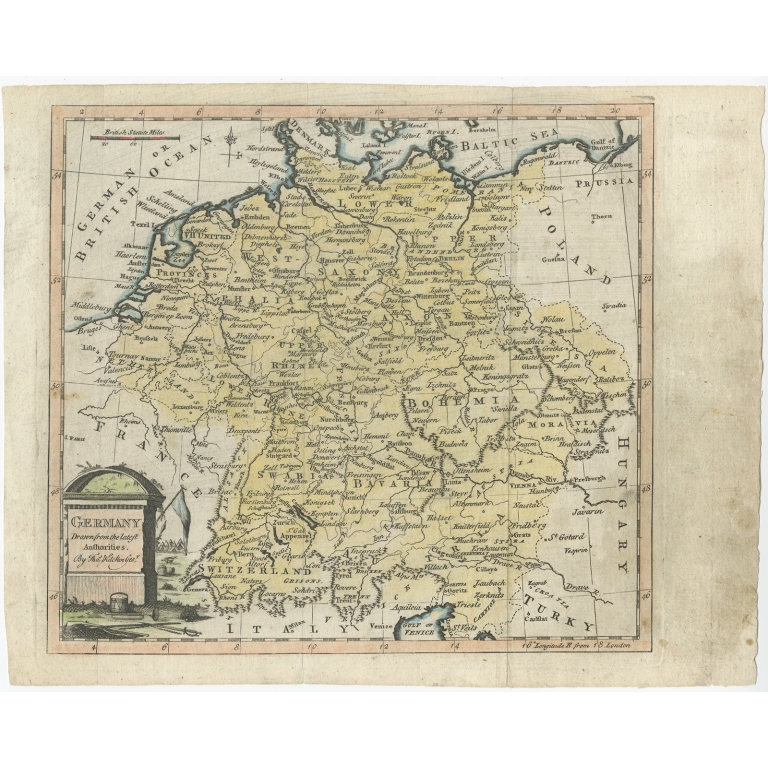 Germany drawn from the latest Authorities - Kitchin (1779)