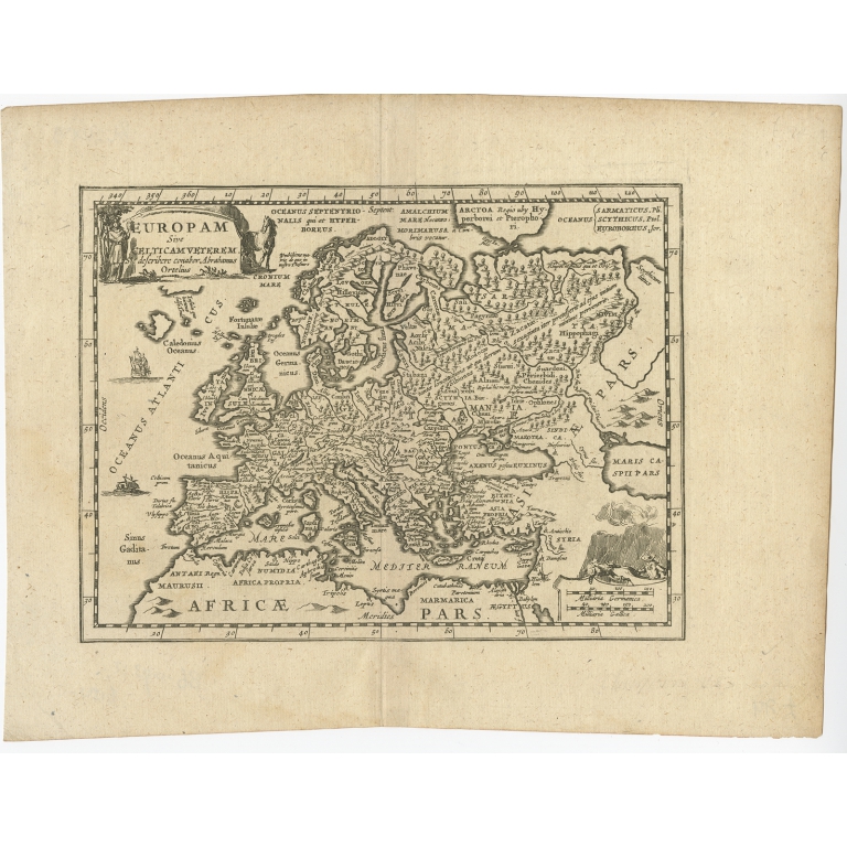 Europam sive Celticam Veterem - Cluver (1678)