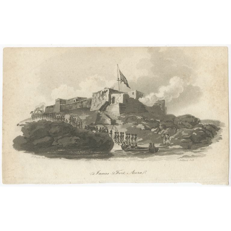 James Fort, Accra - Medland (1799)